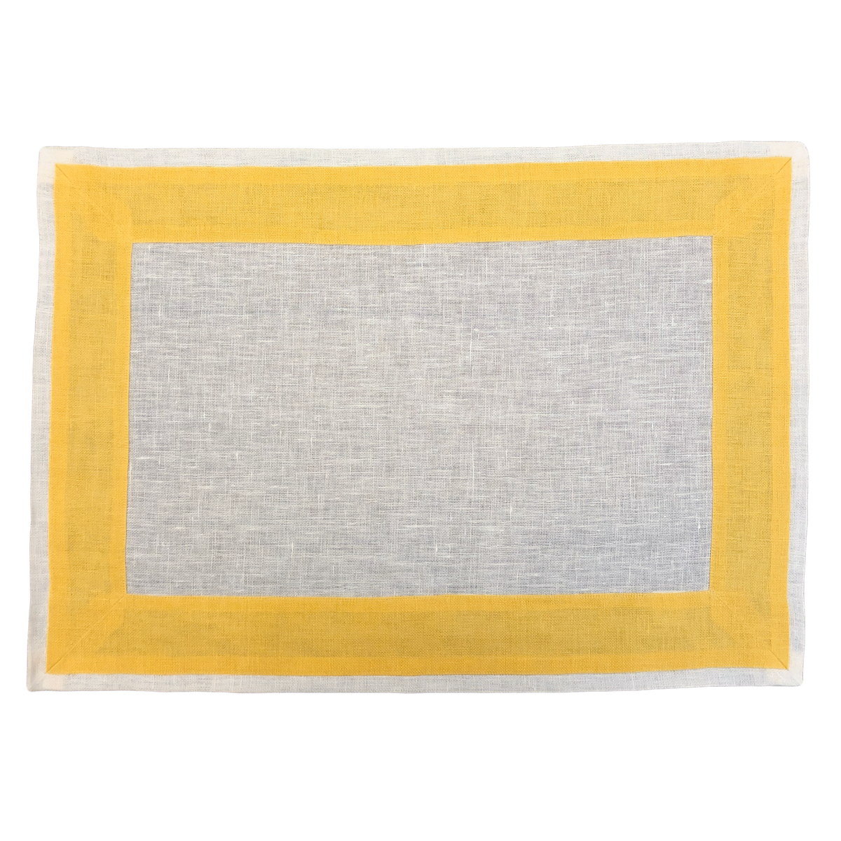 New Elba – set of 2 yellow placemats and napkins