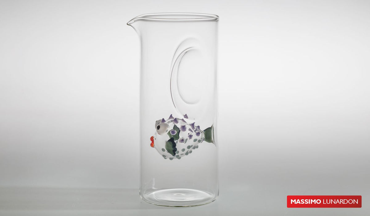 Bora-Bora fish carafe by Massimo Lunardon