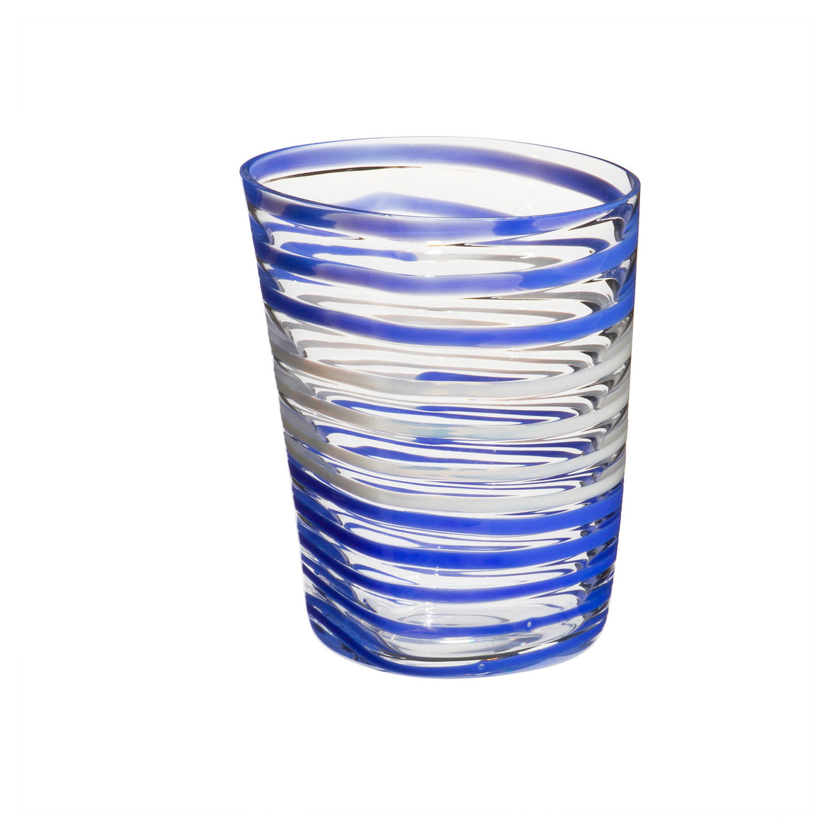 Bora – blue and white glass