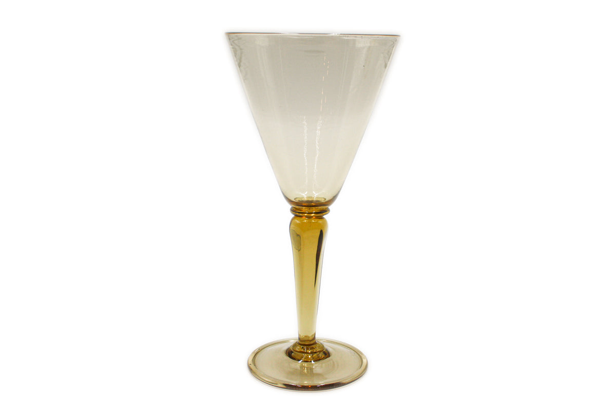 Set of 2 micro-smoked wine glasses
