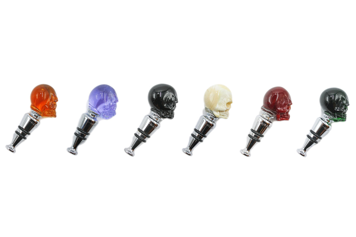 Skull valve caps 