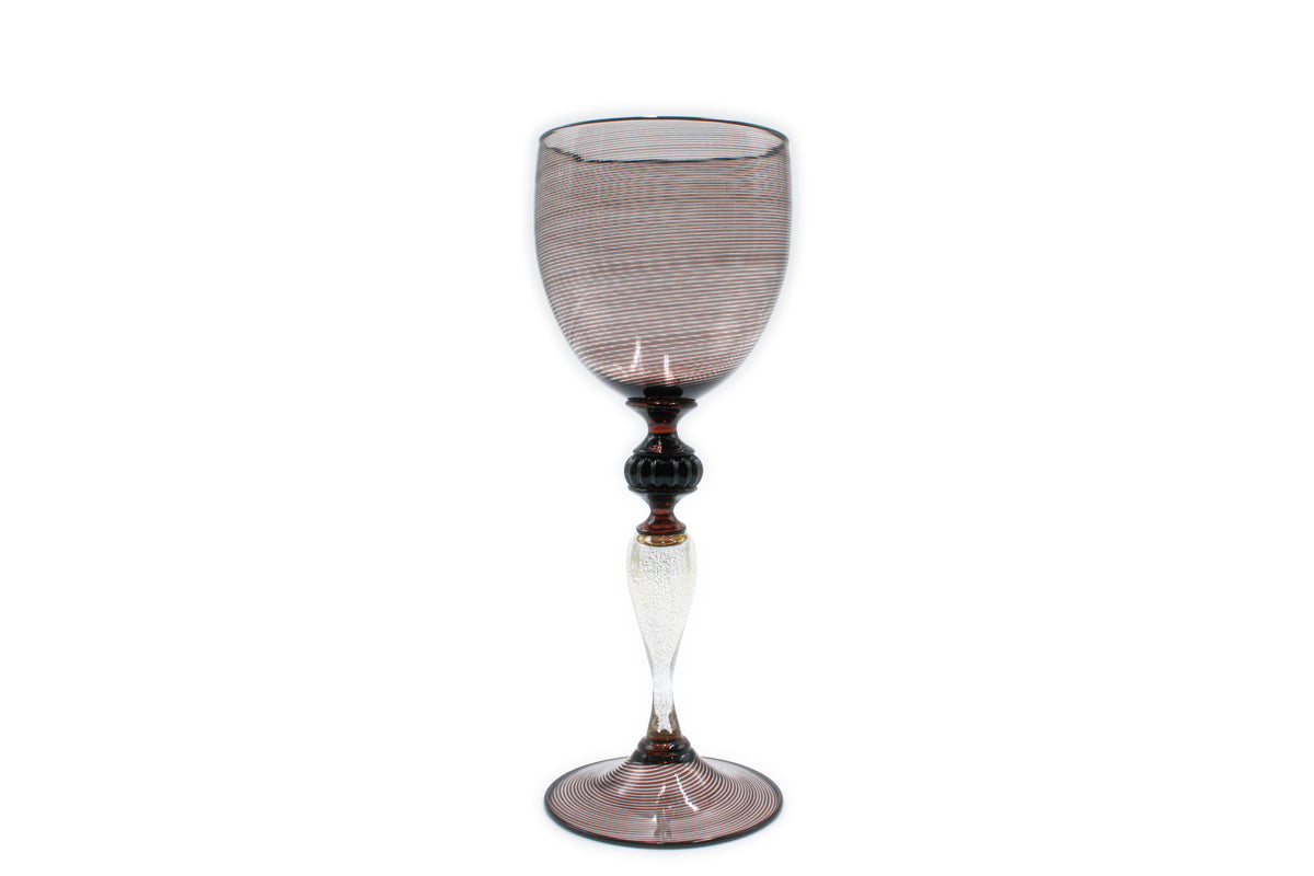 Brown Veronese filigree chalice