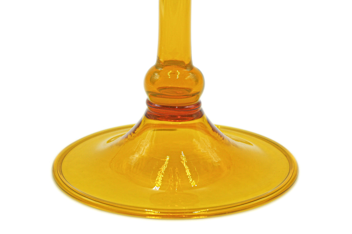Yellow trumpet vase 