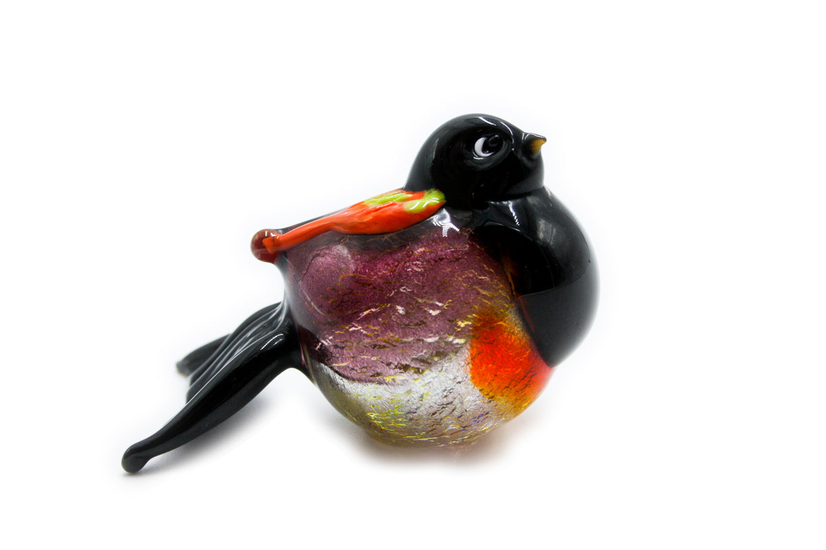 Small colorful birds