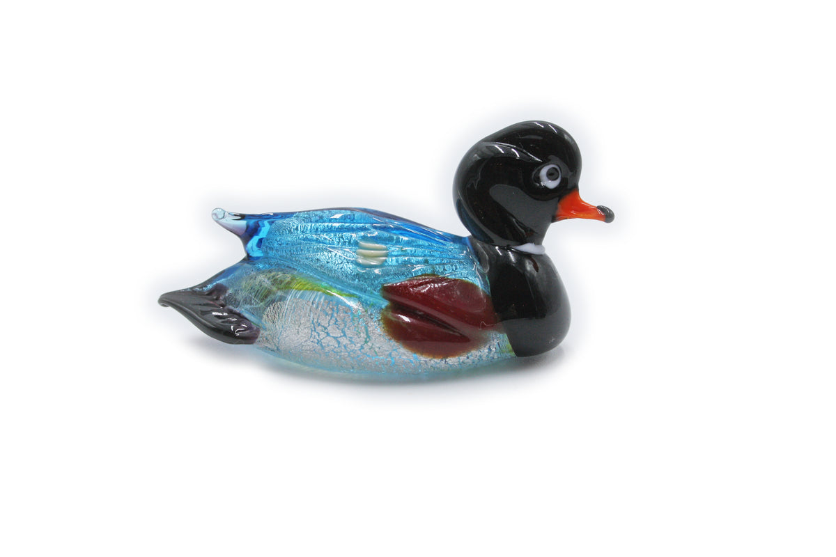 Medium multicolored duck