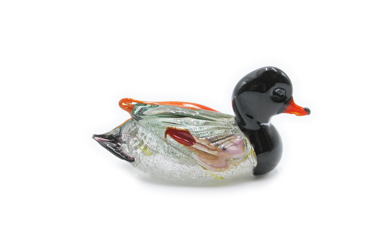 Medium multicolored duck