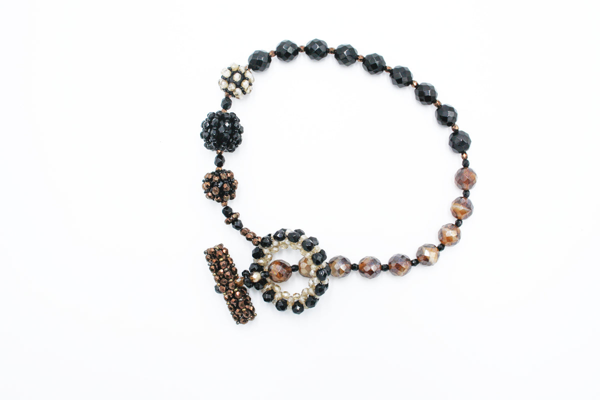Multicolor necklace - 45 cm - VARIOUS COLORS AVAILABLE