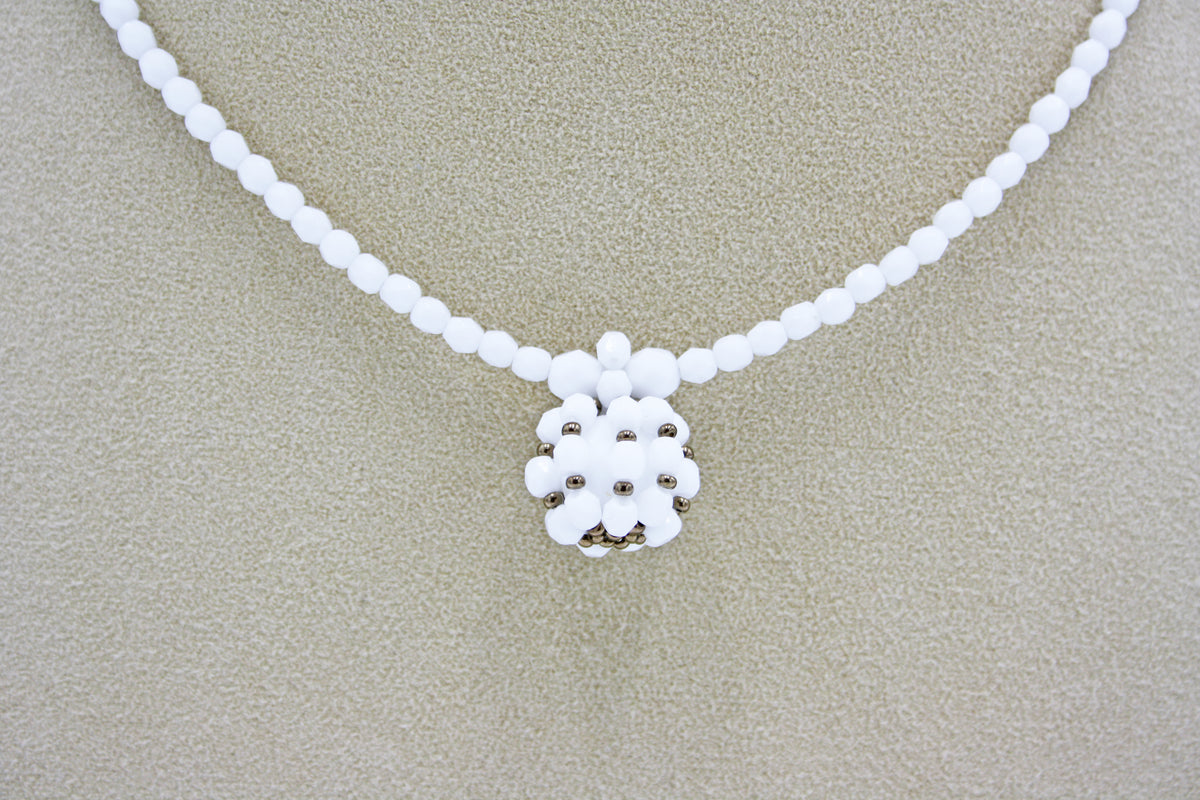 1-ball necklace - VARIOUS COLORS AVAILABLE-thumbmail-2