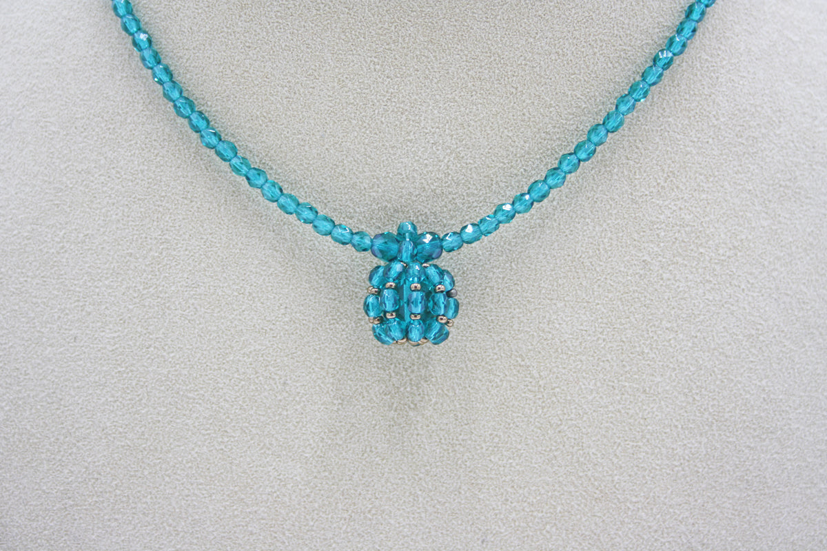 1-ball necklace - VARIOUS COLORS AVAILABLE-thumbmail-7