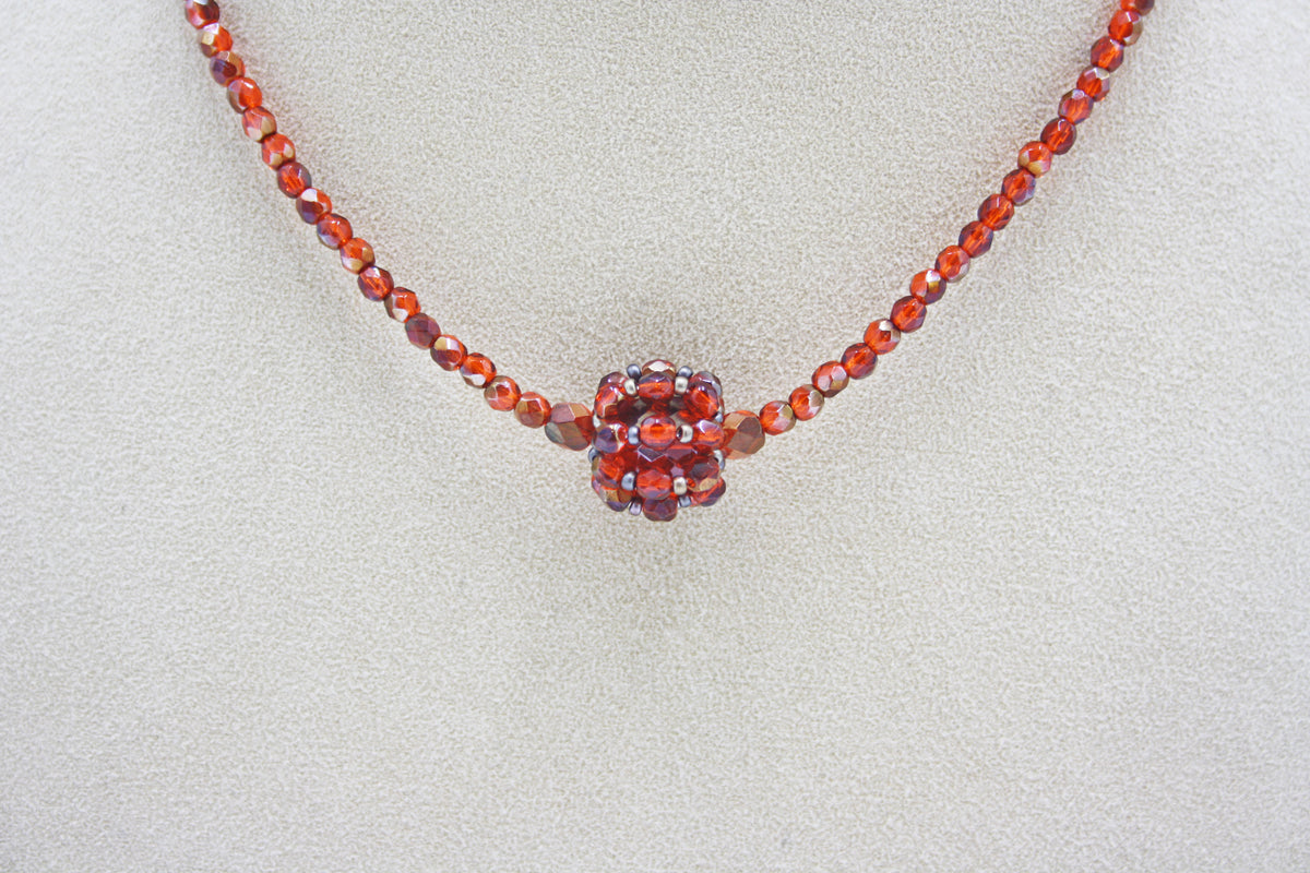 1-ball necklace - VARIOUS COLORS AVAILABLE-thumbmail-22