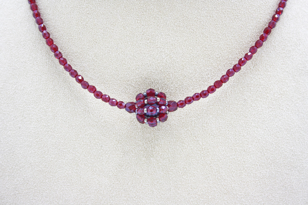 1-ball necklace - VARIOUS COLORS AVAILABLE-thumbmail-28