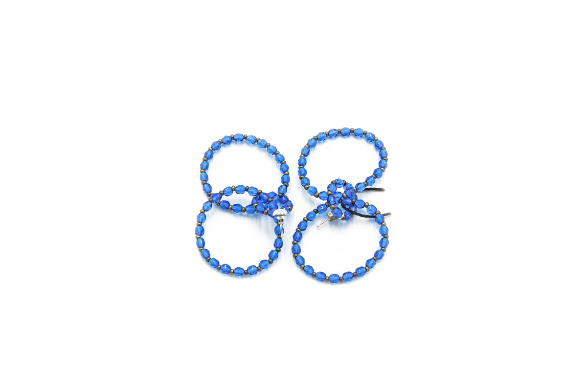 3-Ring Earrings - VARIOUS COLORS AVAILABLE