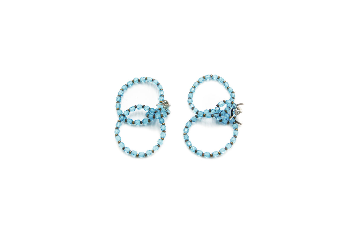 3-Ring Earrings - VARIOUS COLORS AVAILABLE