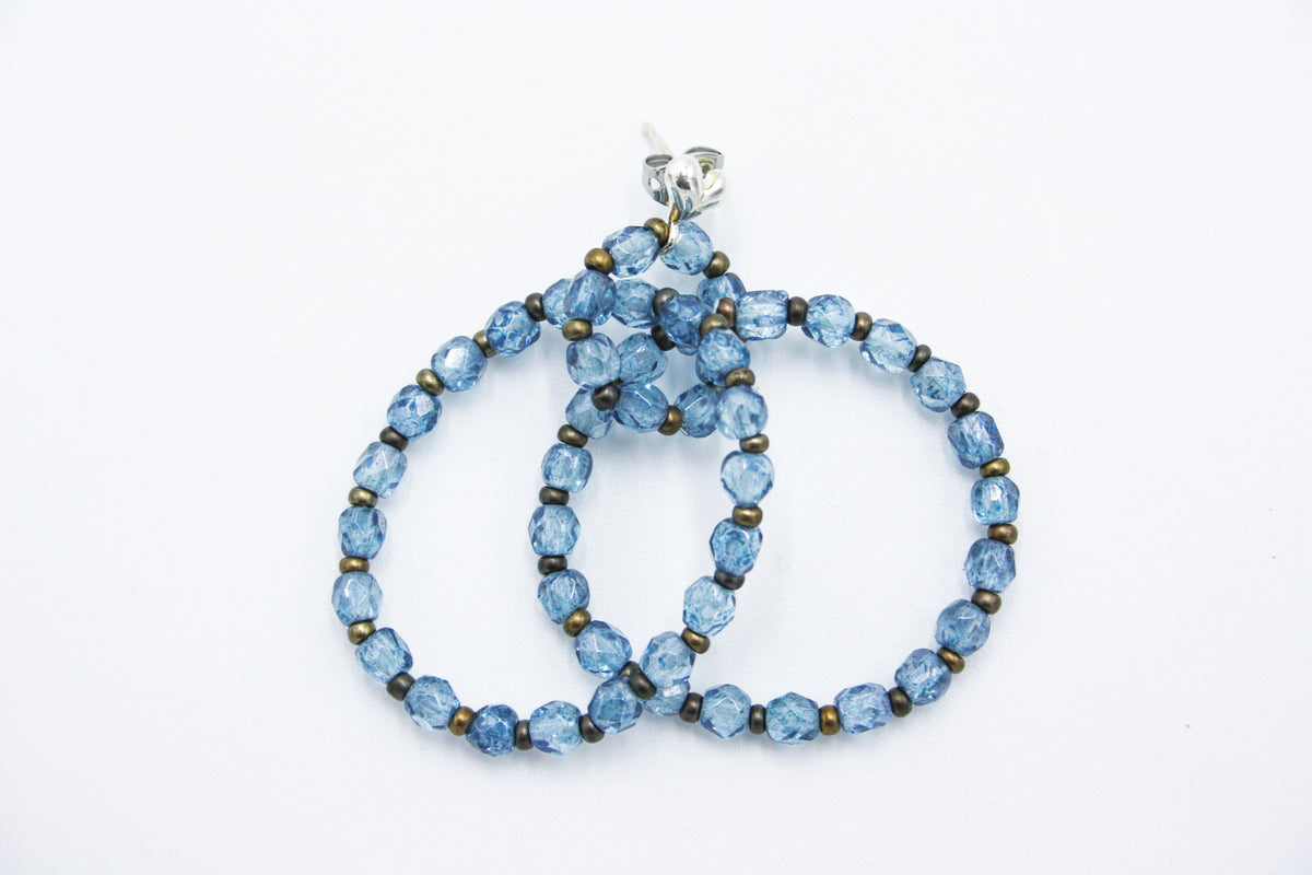 3-Ring Earrings - VARIOUS COLORS AVAILABLE
