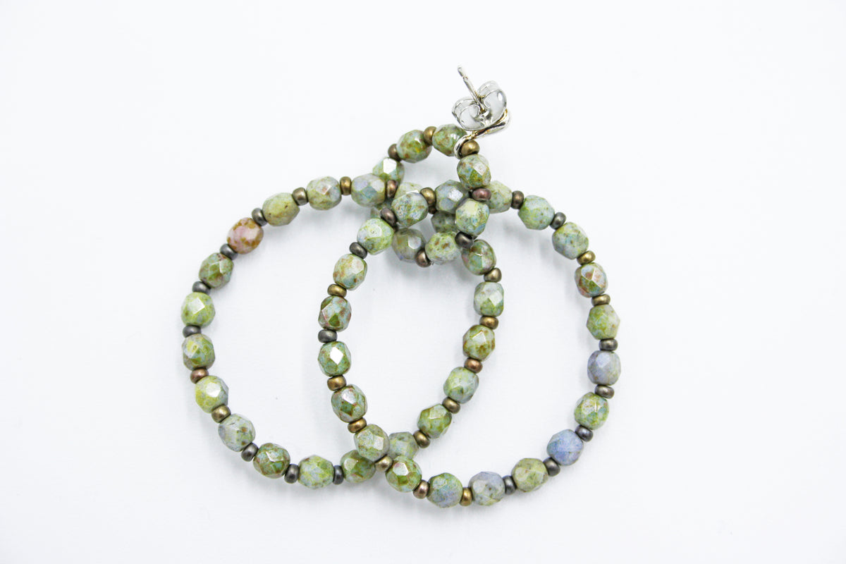 3-Ring Earrings - VARIOUS COLORS AVAILABLE