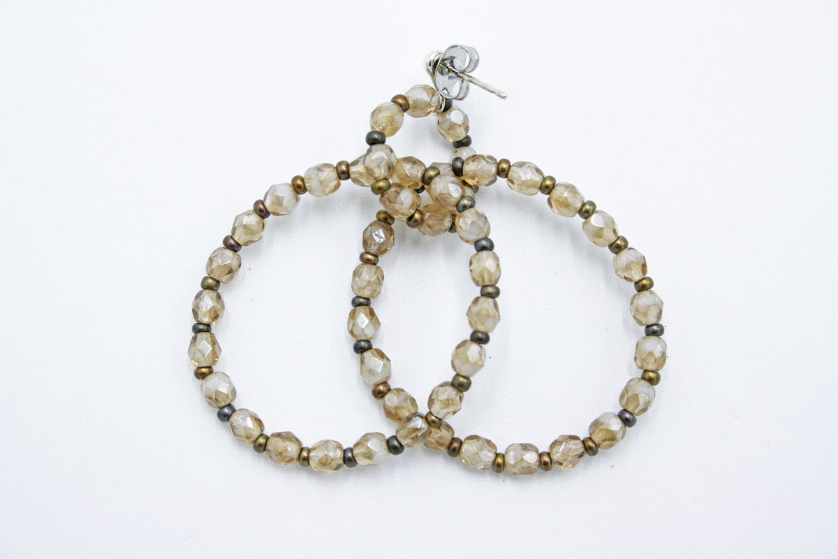 3-Ring Earrings - VARIOUS COLORS AVAILABLE