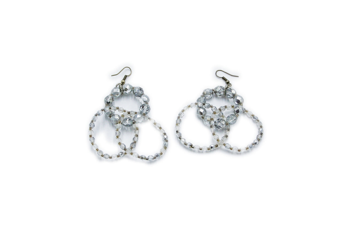 3/4 Hoop Earrings - AVAILABLE IN VARIOUS COLORS