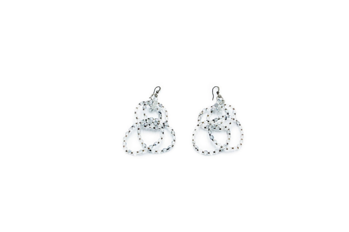 3/4 Hoop Earrings - AVAILABLE IN VARIOUS COLORS