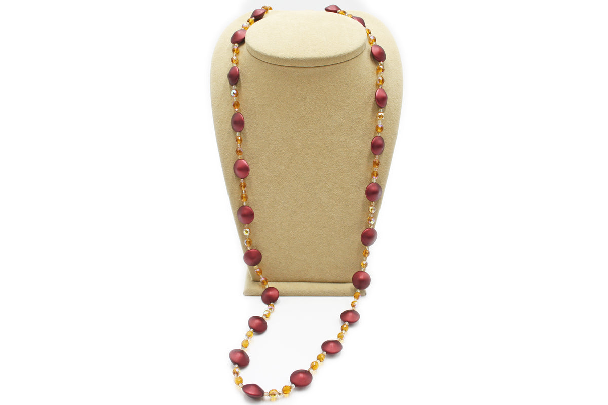 Necklace - 110 cm open - VARIOUS COLORS AVAILABLE-thumbmail-5
