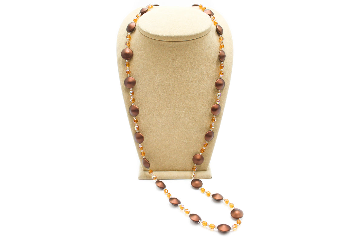 Necklace - 110 cm open - VARIOUS COLORS AVAILABLE-thumbmail-1