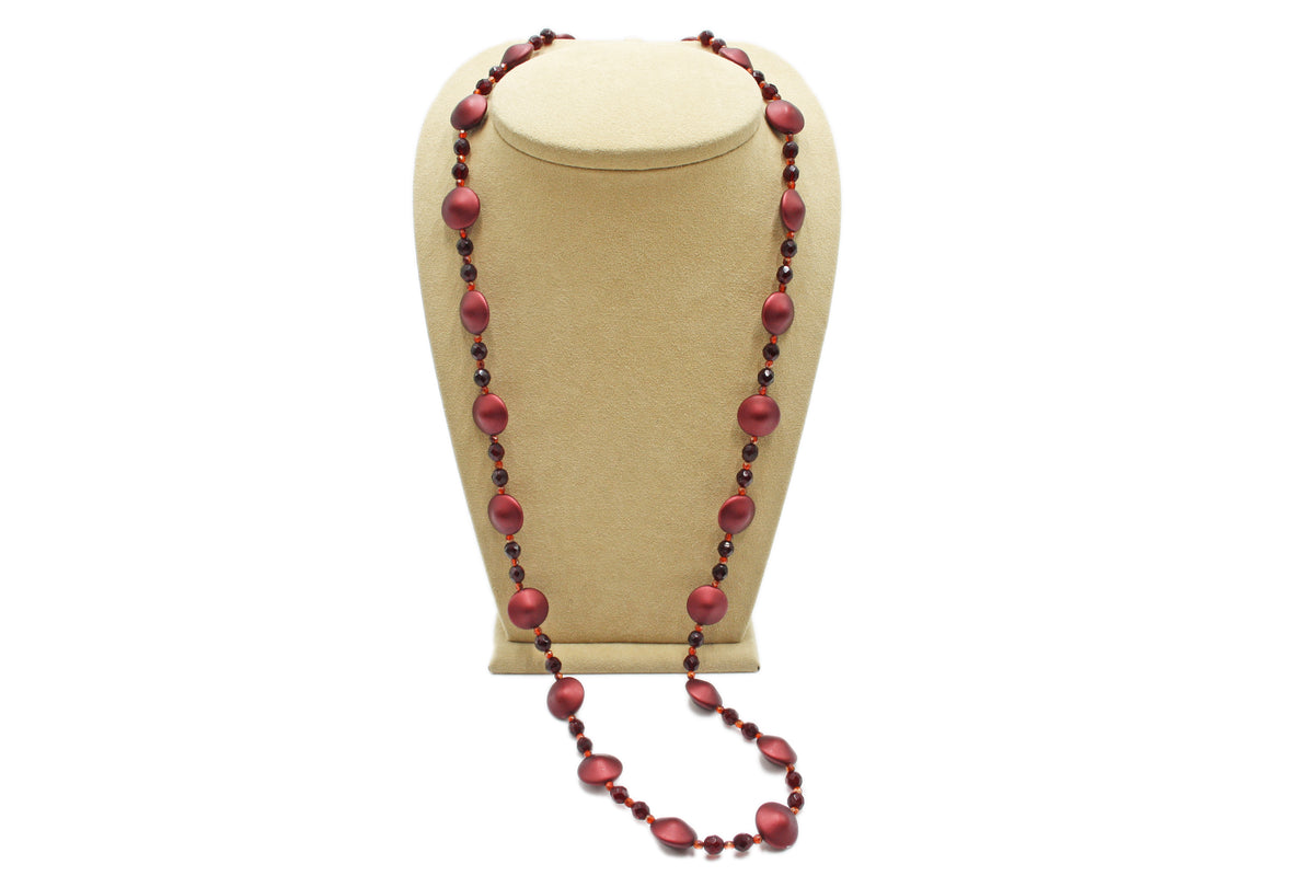 Necklace - 110 cm open - VARIOUS COLORS AVAILABLE-thumbmail-3