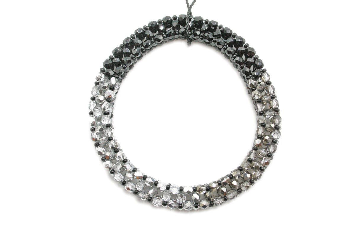 Bracelet 3 colors - black, grey and silver