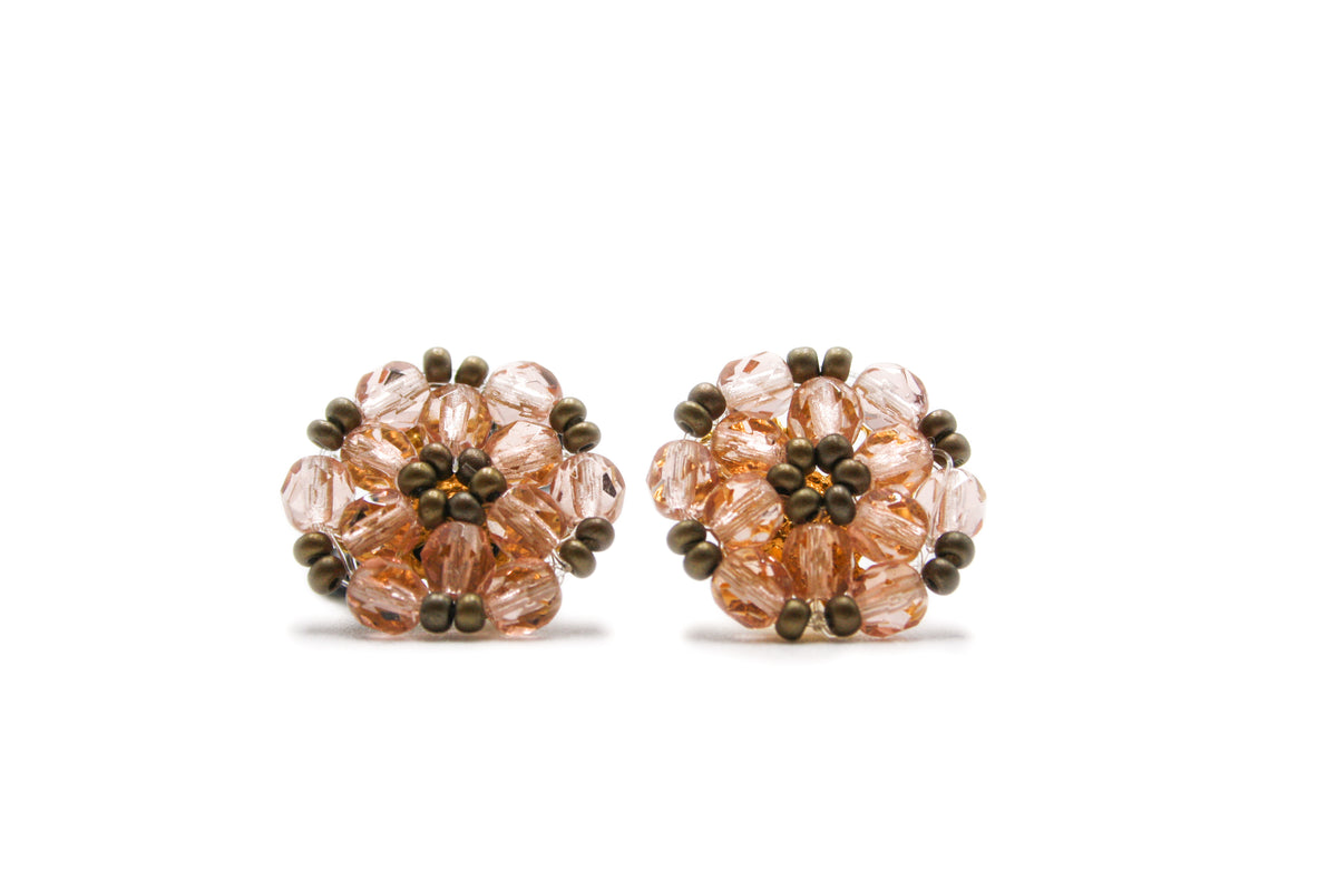 Round earring - VARIOUS COLORS AVAILABLE