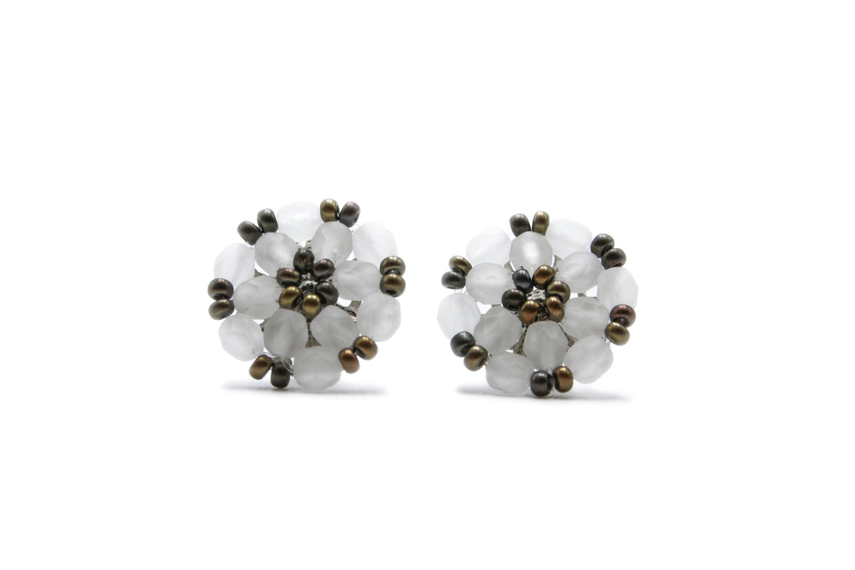 Round earring - VARIOUS COLORS AVAILABLE