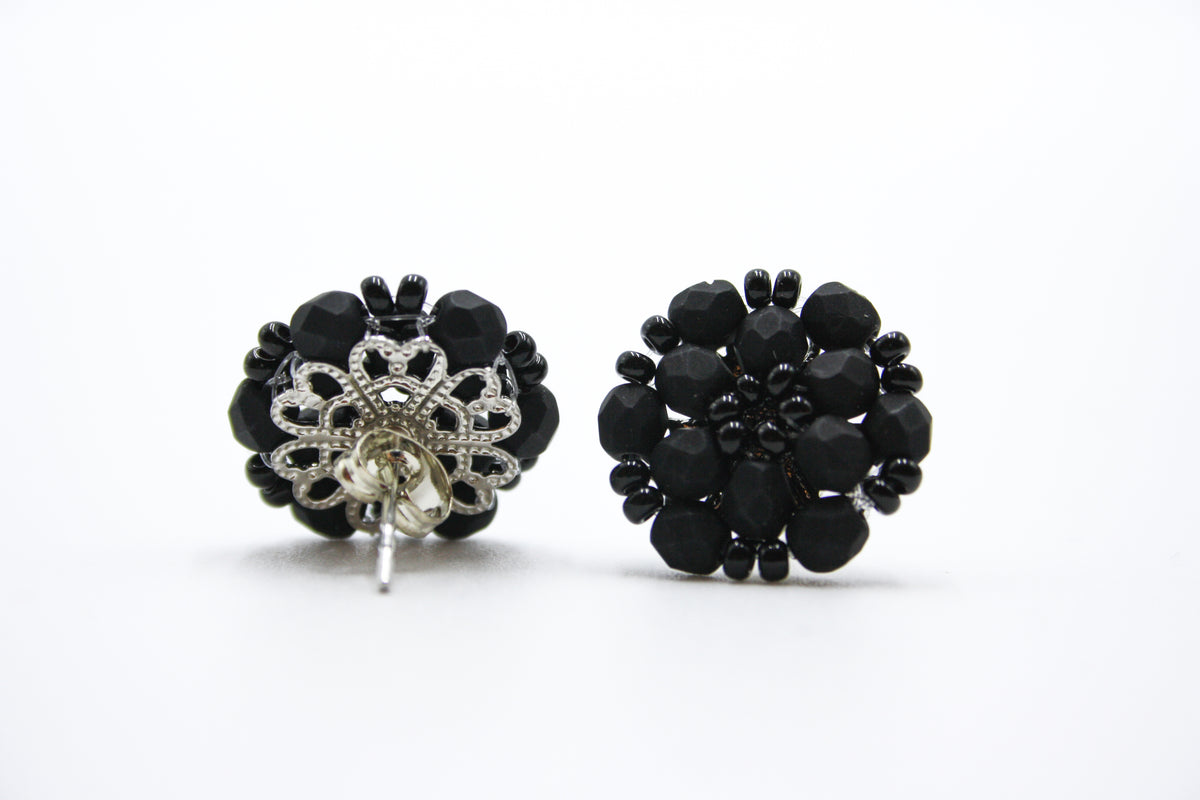 Round earring - VARIOUS COLORS AVAILABLE
