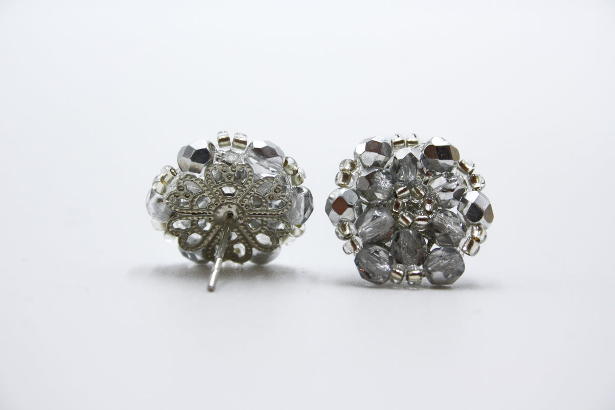 Round earring - VARIOUS COLORS AVAILABLE