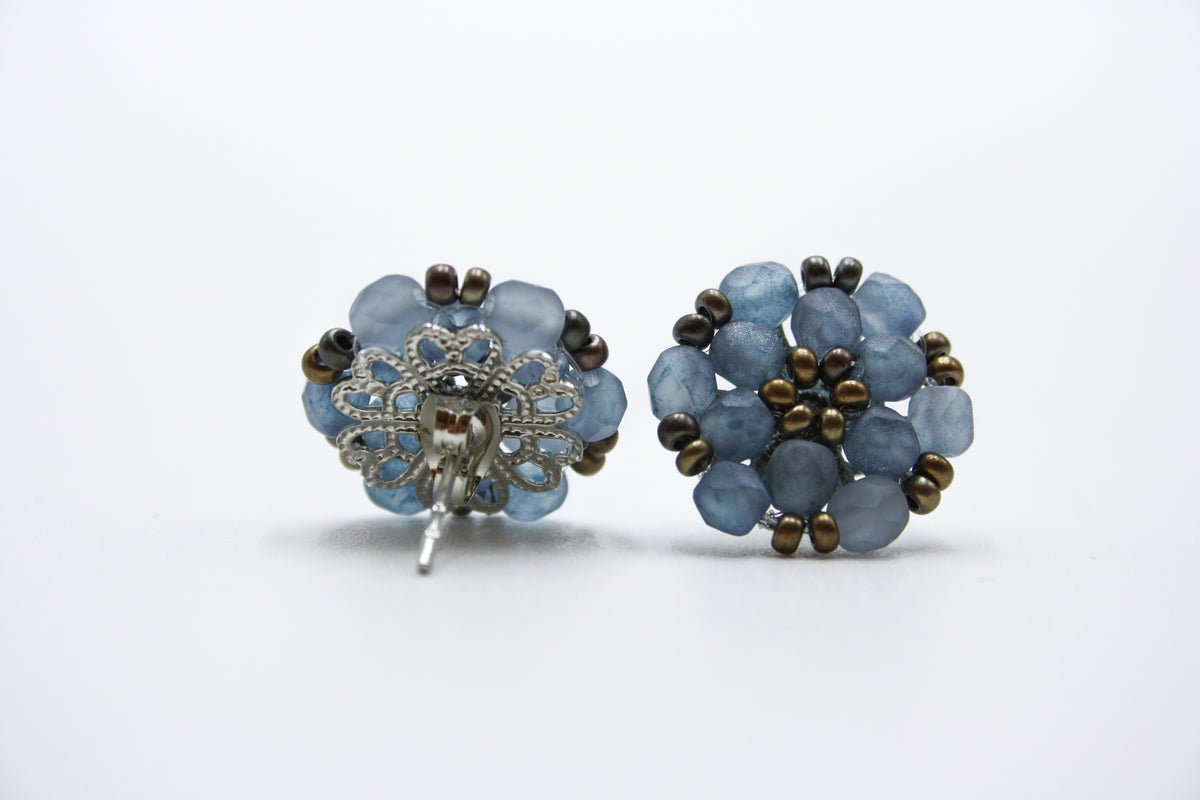 Round earring - VARIOUS COLORS AVAILABLE