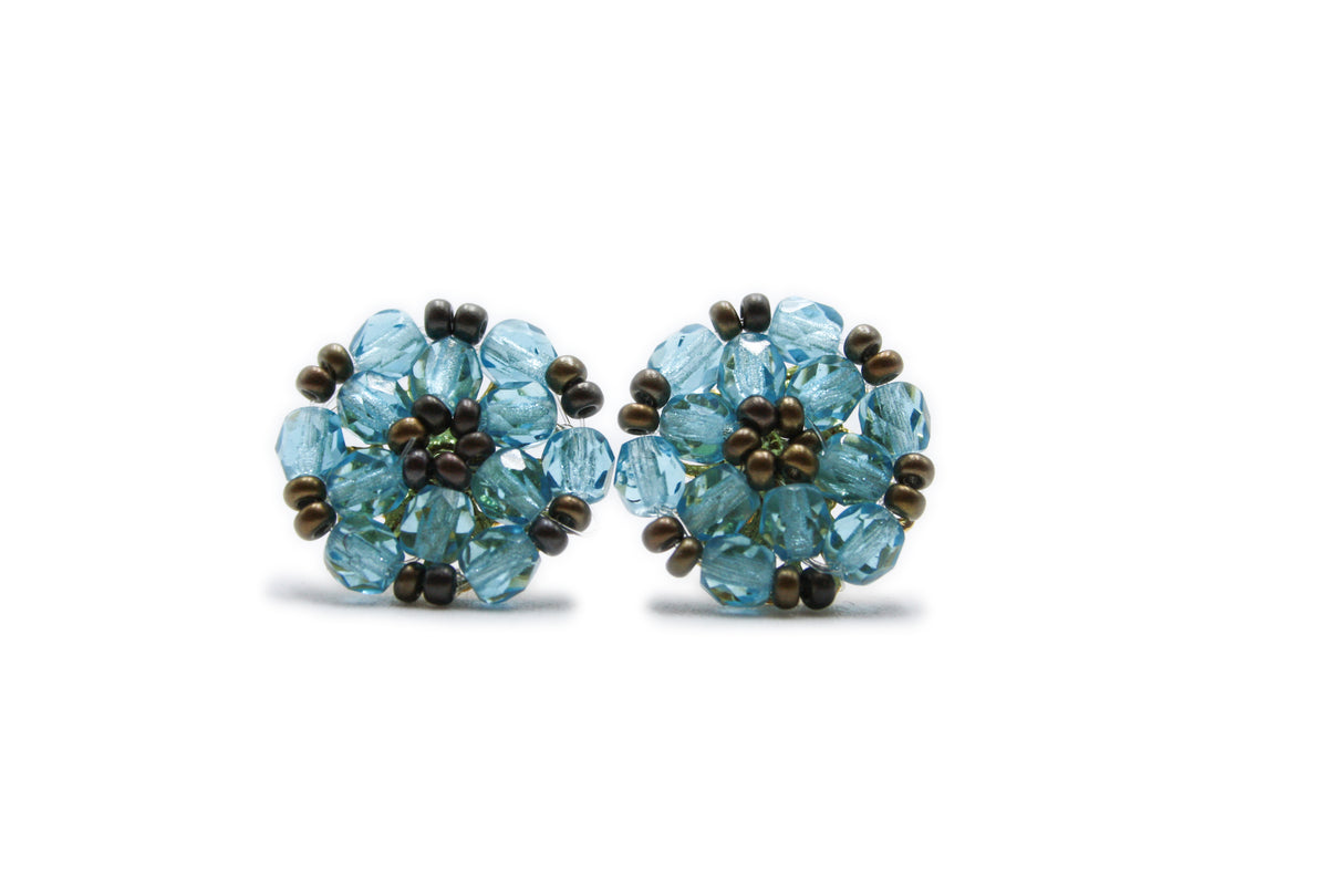 Round earring - VARIOUS COLORS AVAILABLE