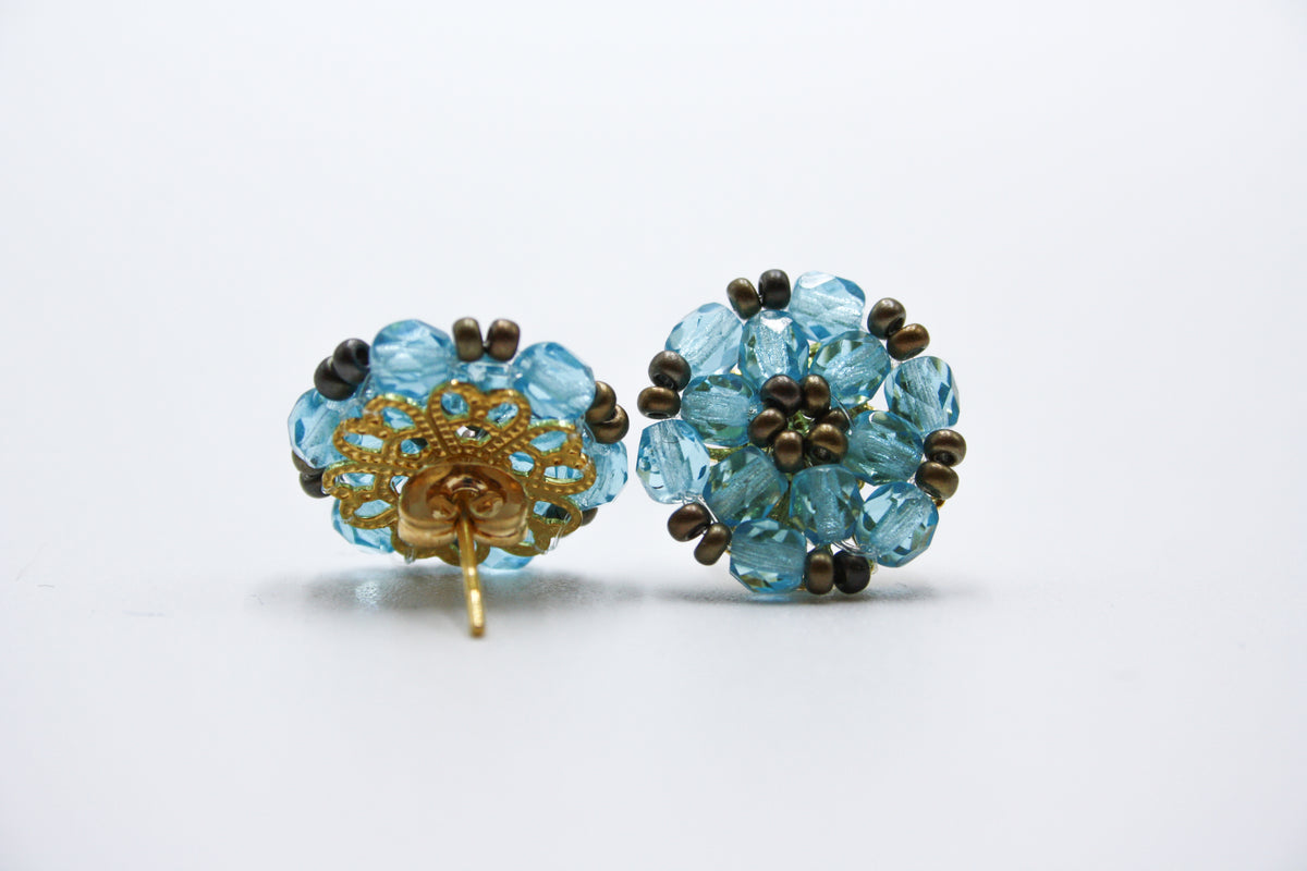 Round earring - VARIOUS COLORS AVAILABLE