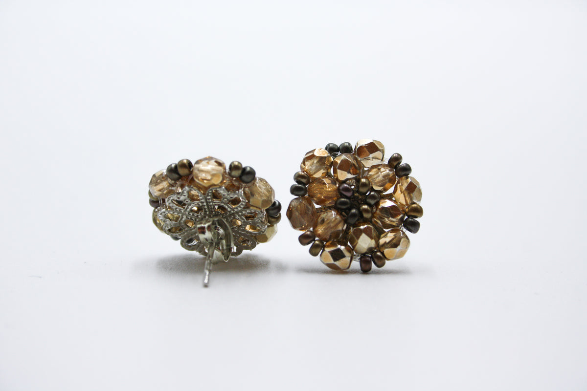 Round earring - VARIOUS COLORS AVAILABLE