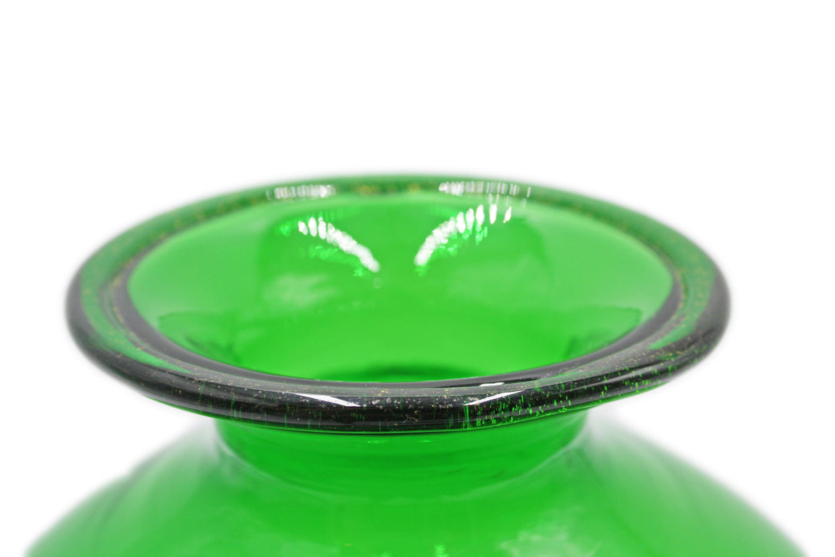 Green vase