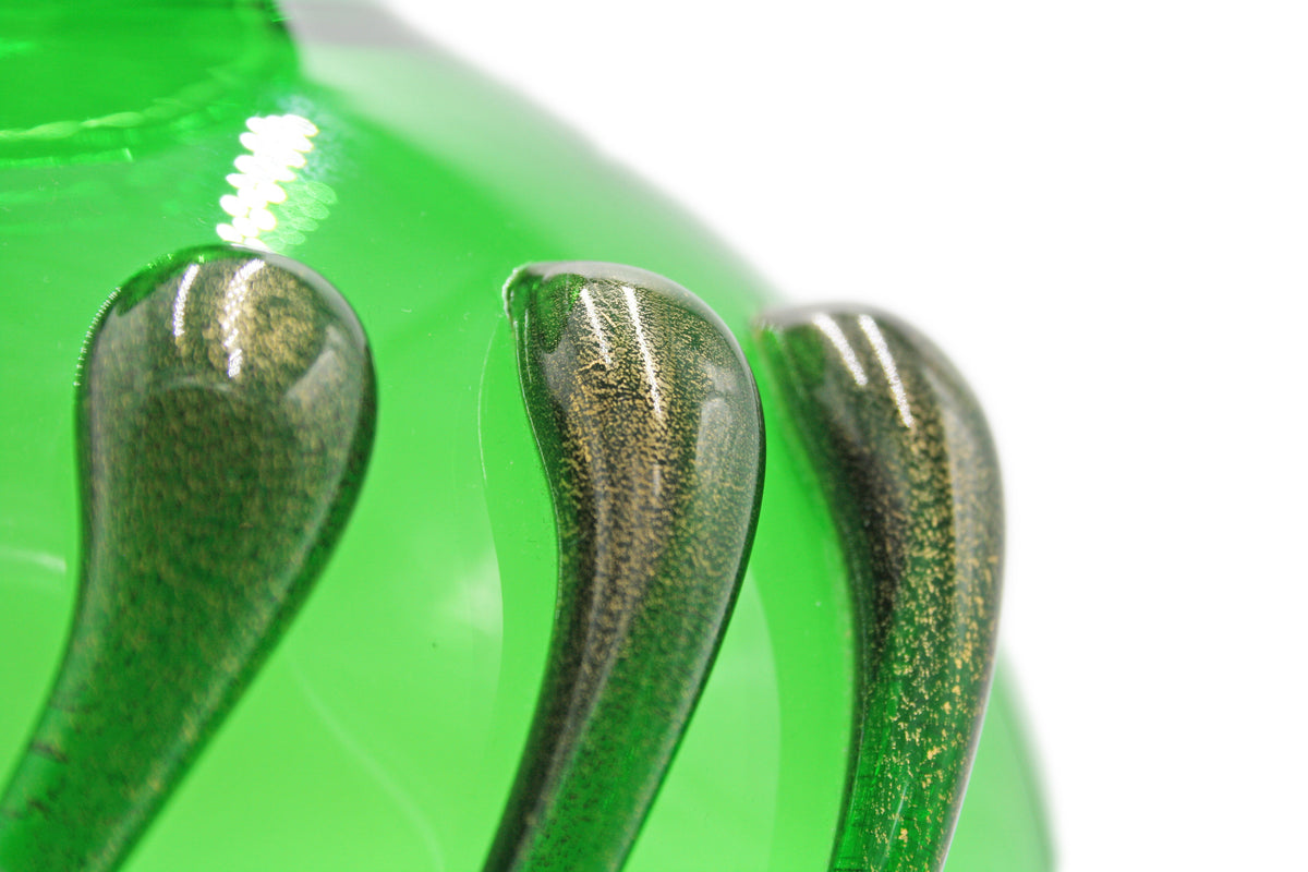 Green vase