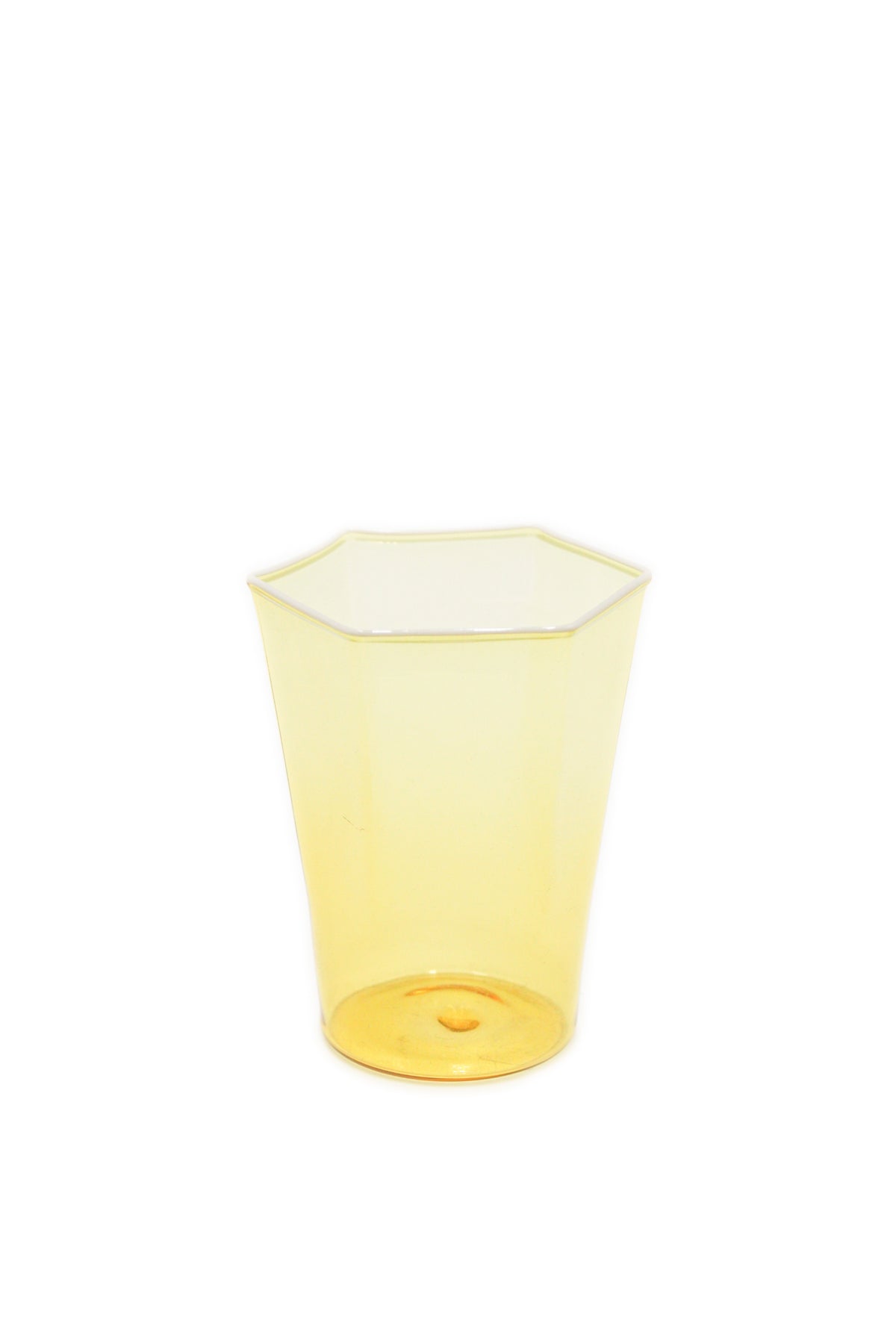 Hexagonal shot glass