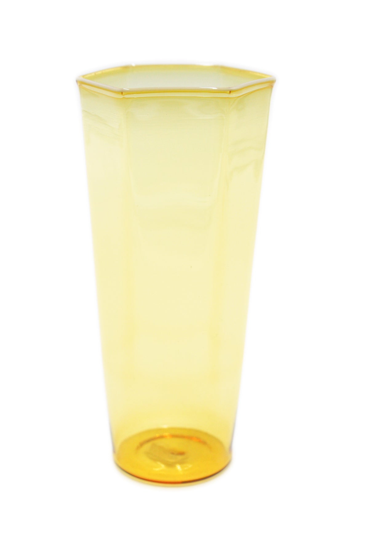 Hexagonal champagne flute