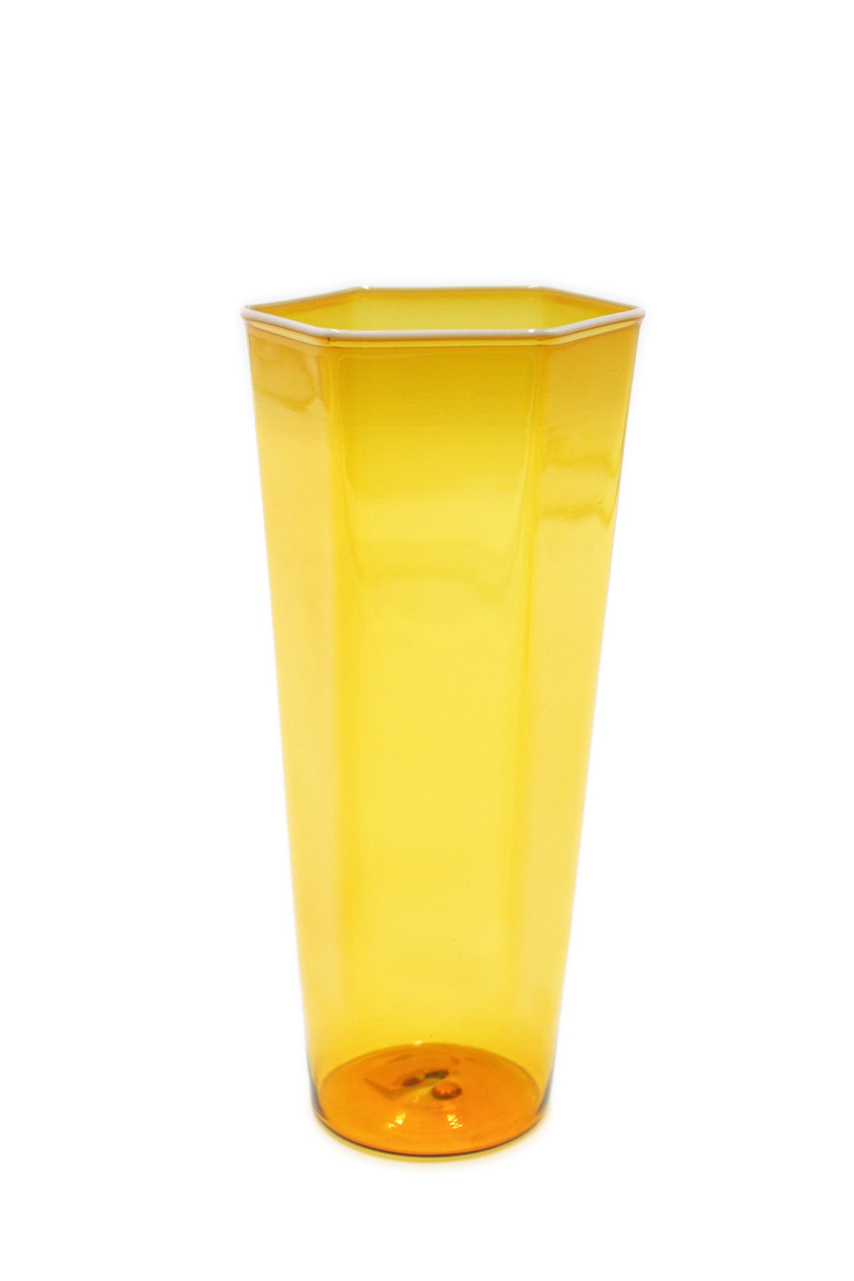 Hexagonal champagne flute