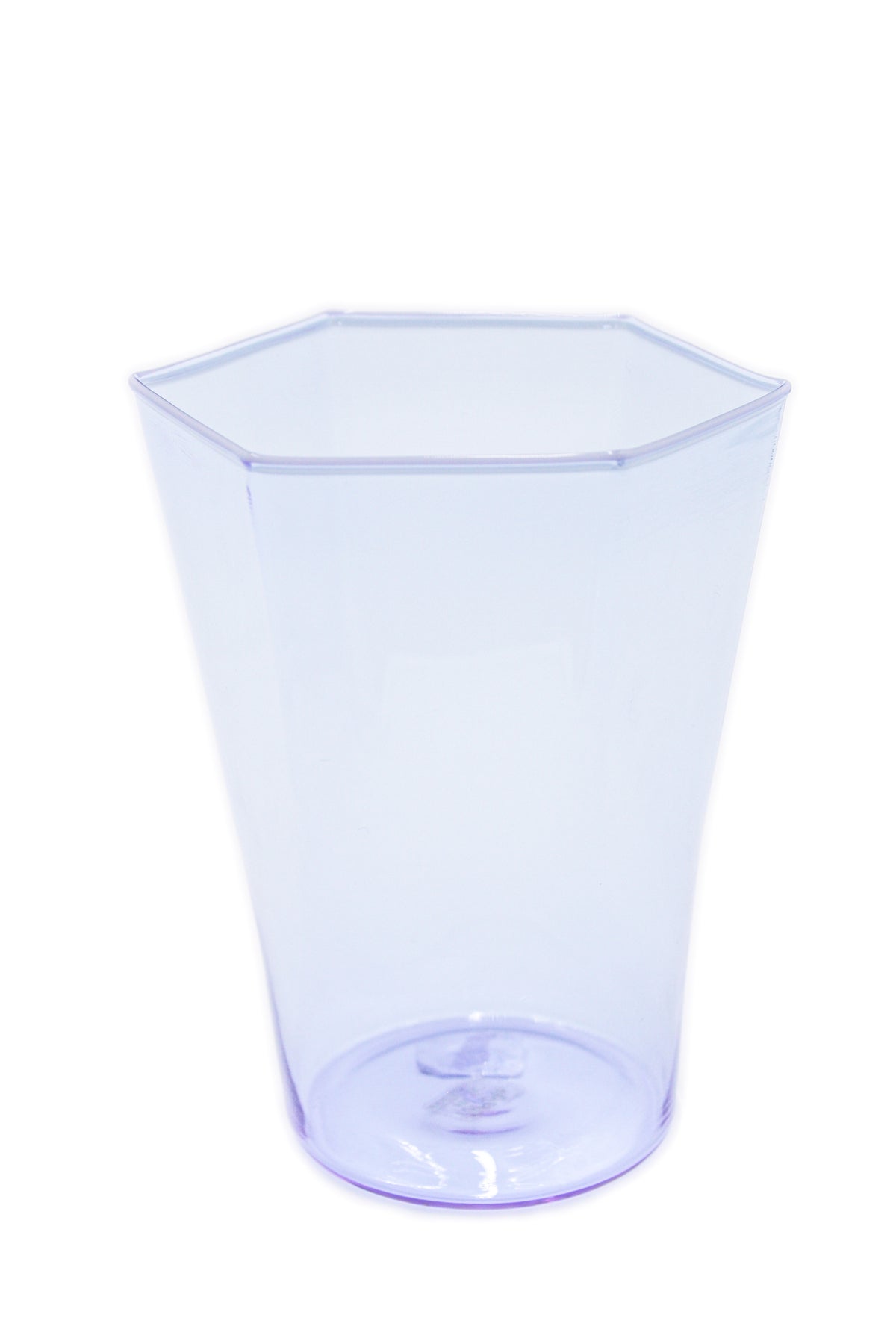 Hexagonal water glass