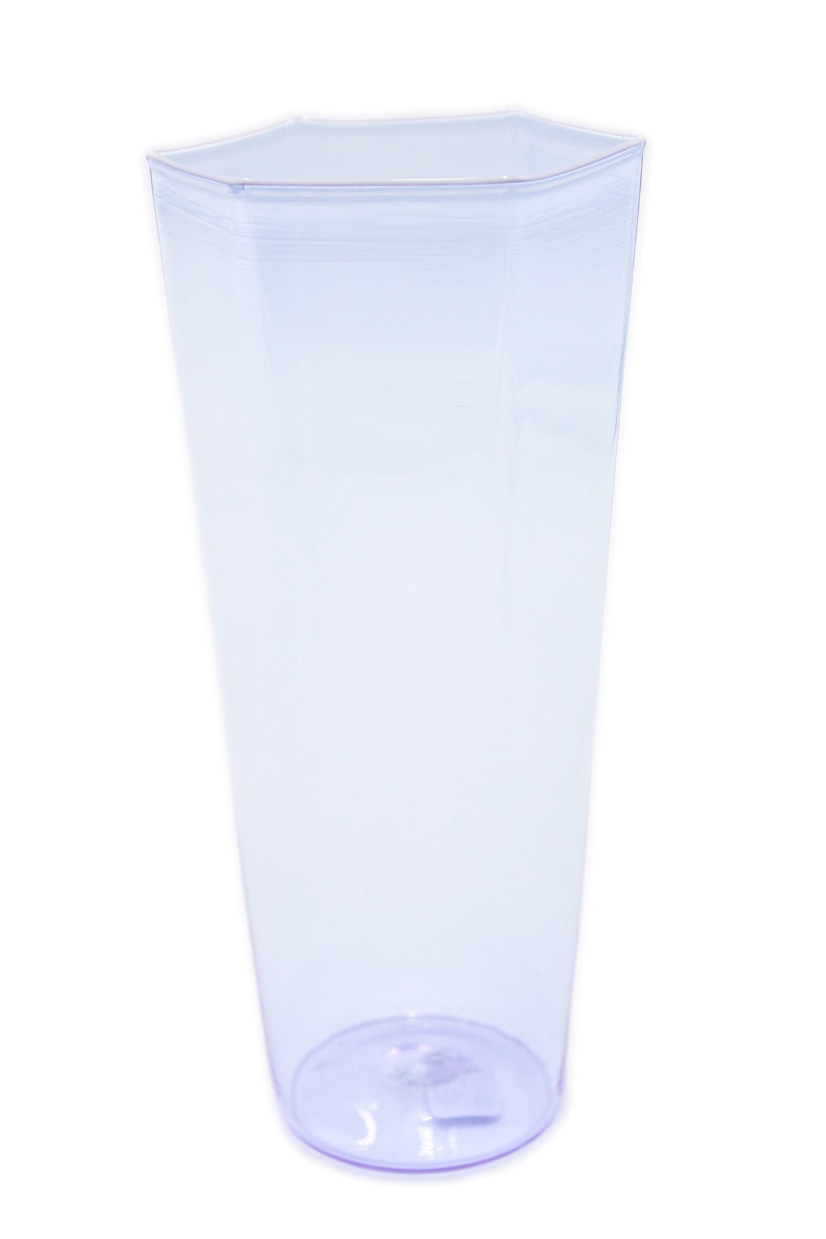 Hexagonal champagne flute