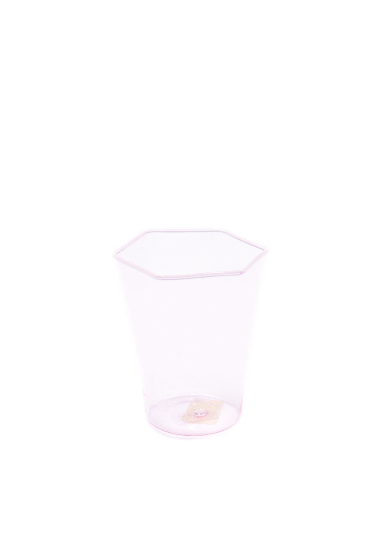 Hexagonal shot glass