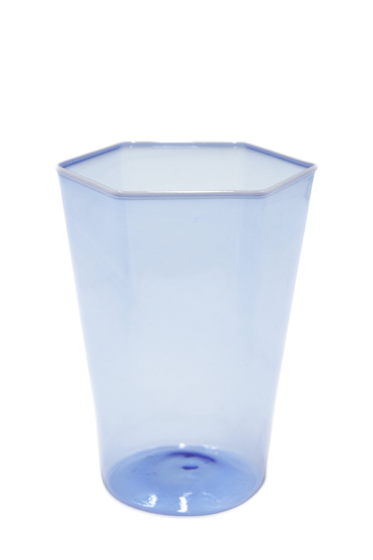 Hexagonal water glass