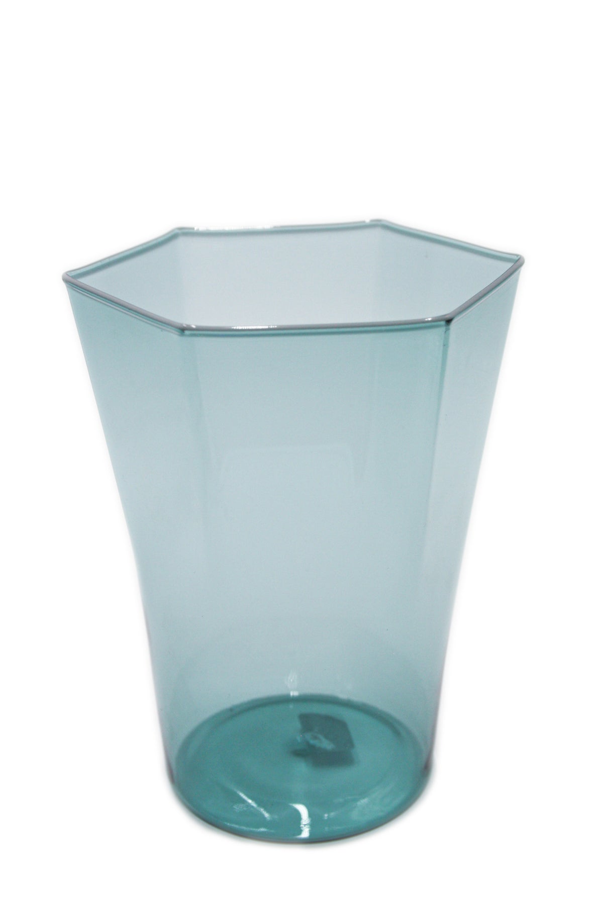 Hexagonal water glass