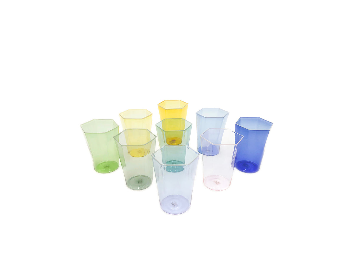 Hexagonal shot glass