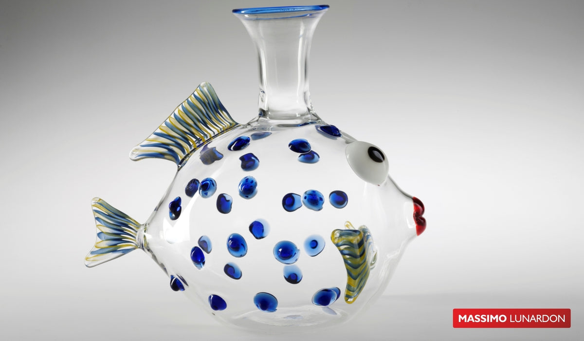 Parrot Fish Decanter by Massimo Lunardon