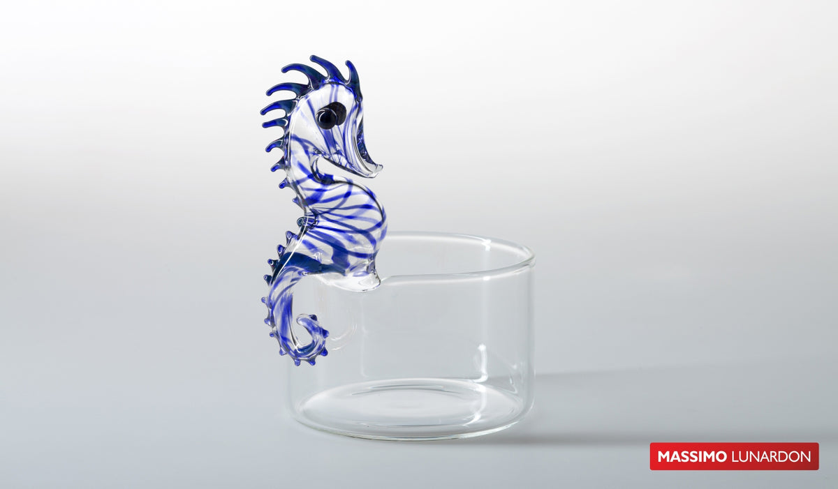 Brio Blue Seahorse by Massimo Lunardon