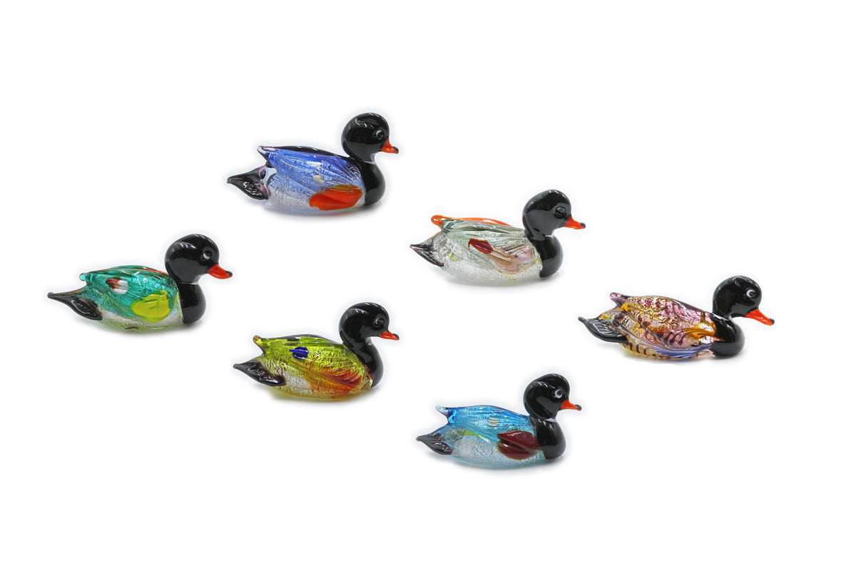 Medium multicolored duck