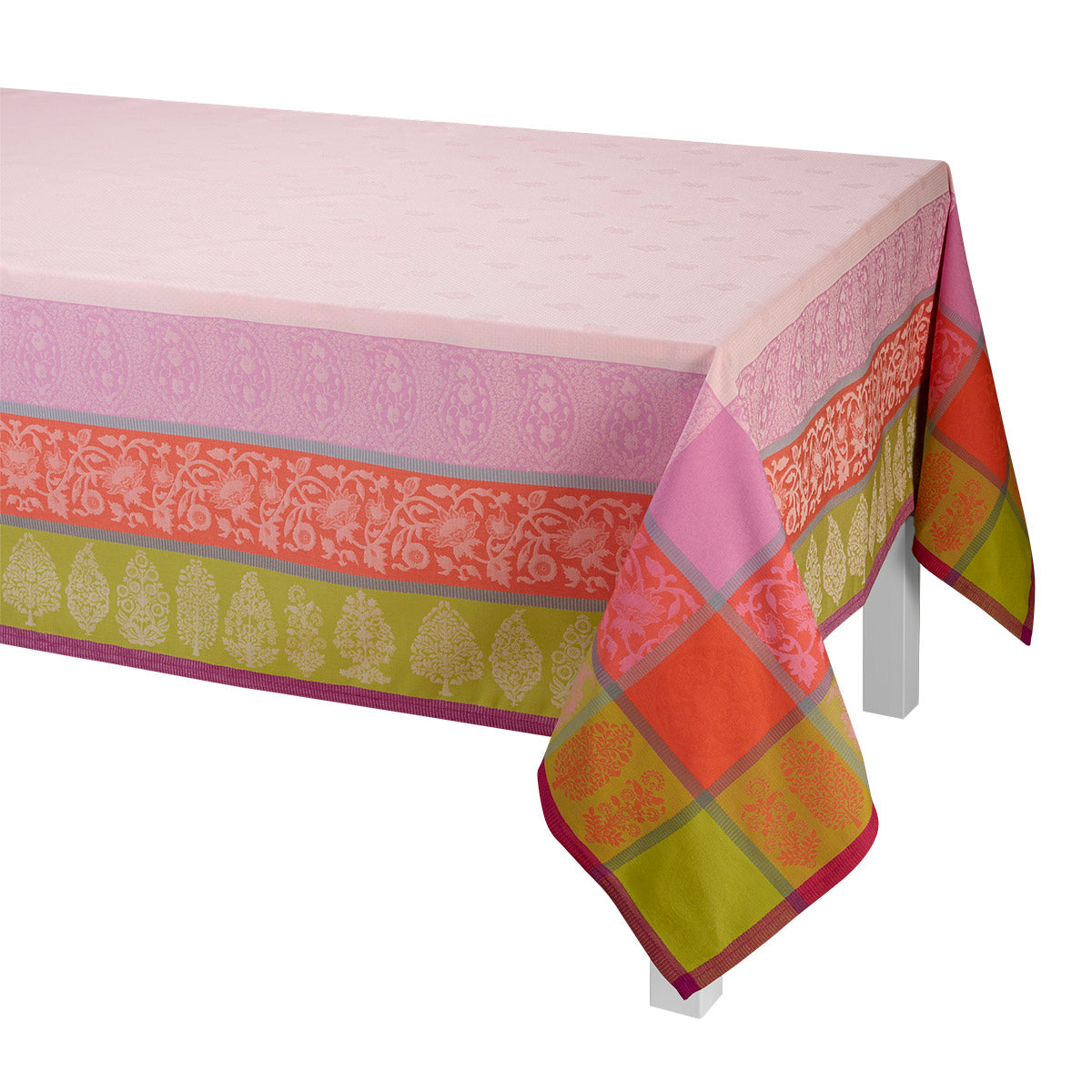 Sari Lotus tablecloth by Le Jacquard Français