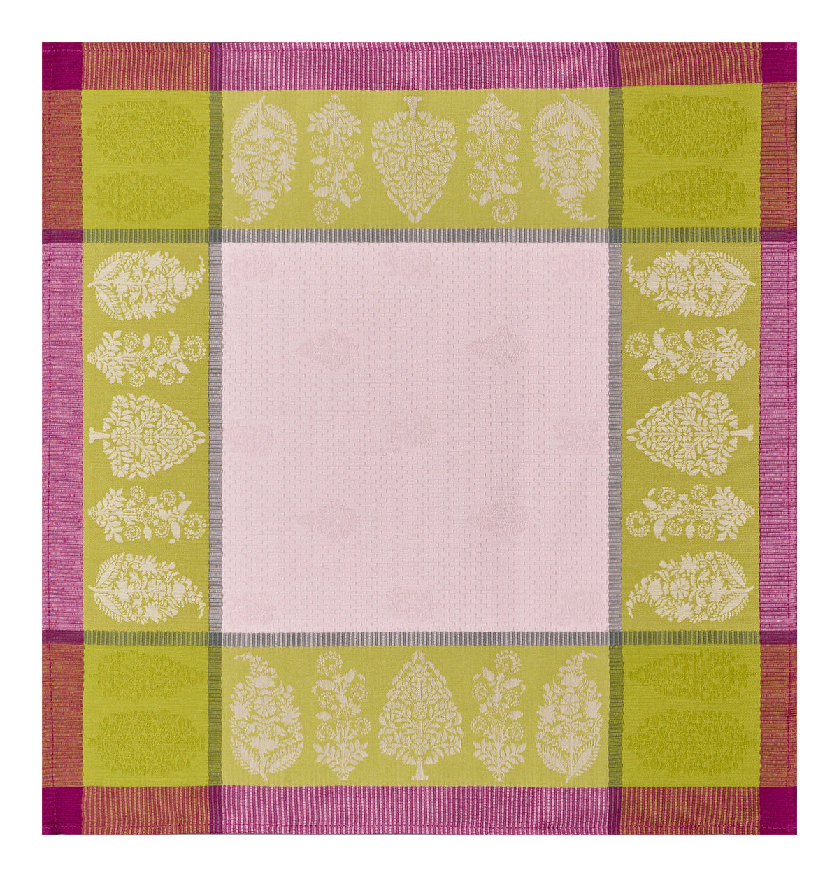 Sari Lotus tablecloth by Le Jacquard Français